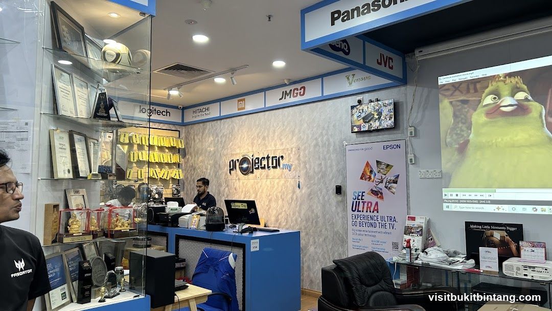 Electronics Store Interior