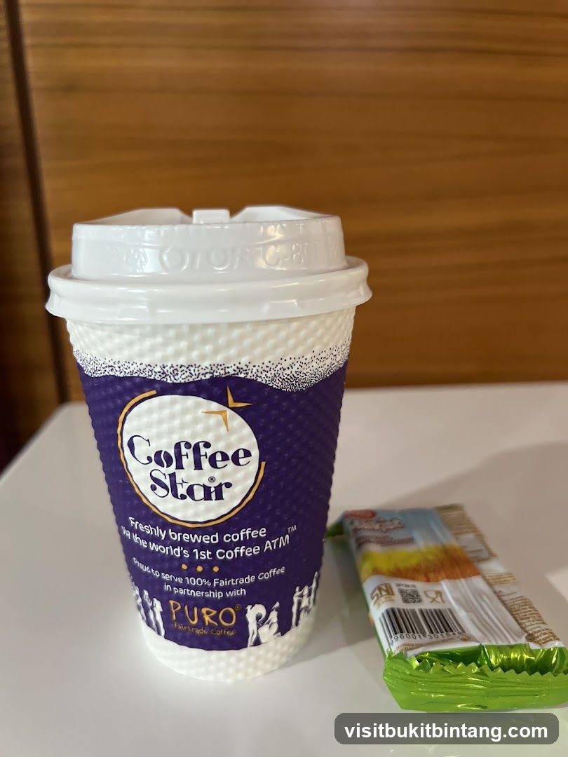 Coffee Cup and Snack