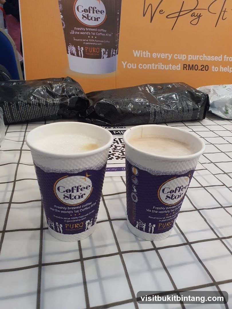 Coffee Star Cups and Packaging