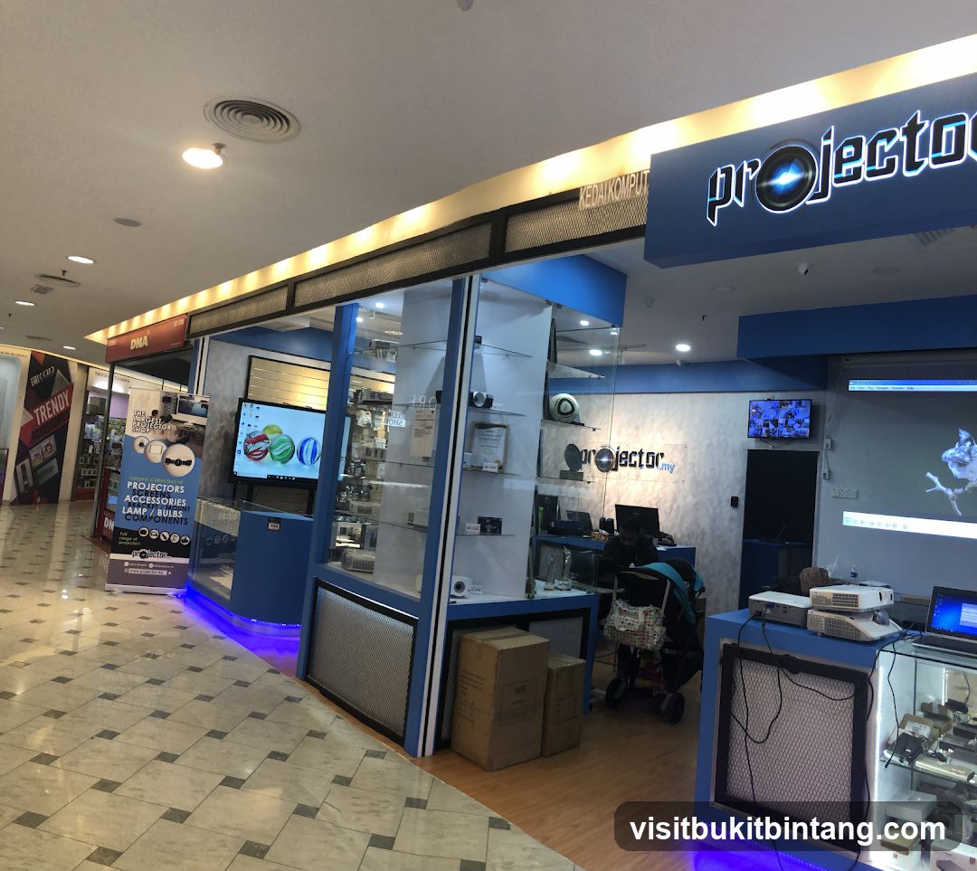Projector Shop Interior