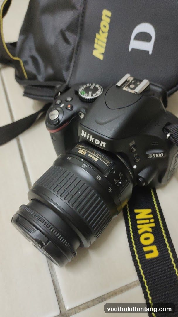 Nikon DSLR Camera with Lens