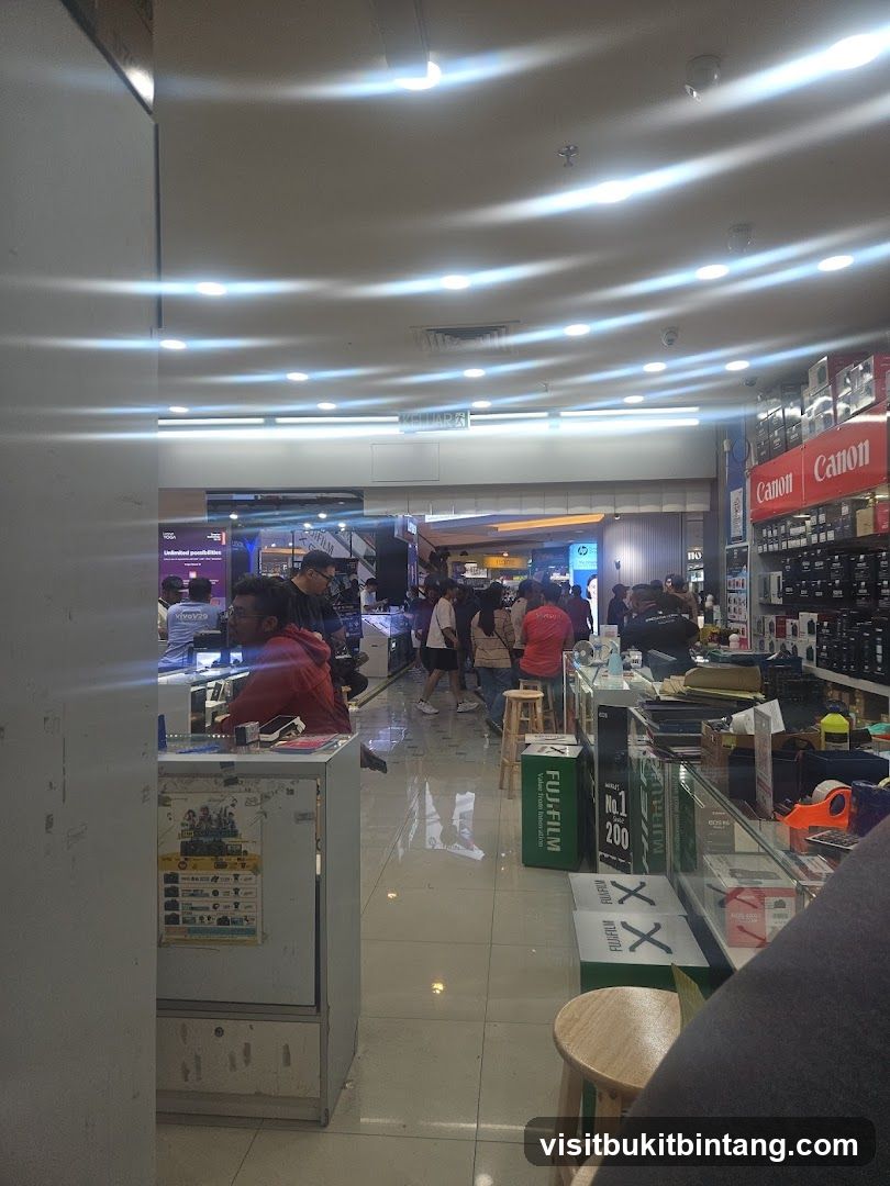 Electronics Store Interior