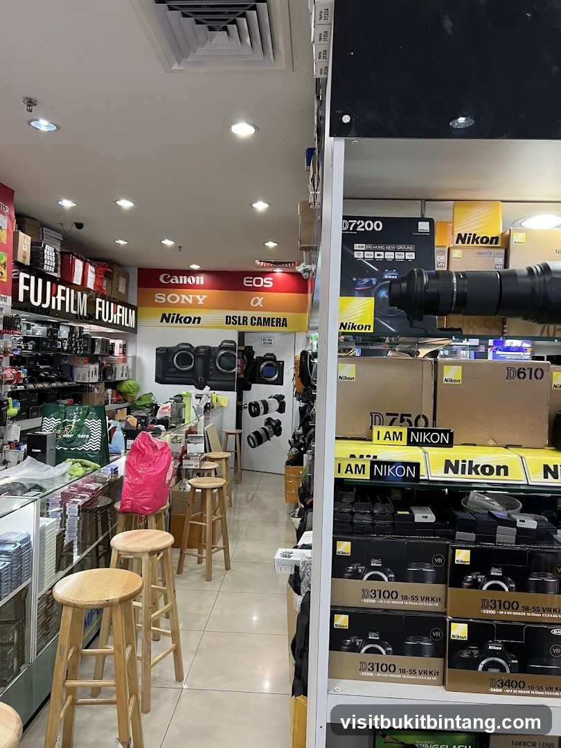 Camera Store Interior