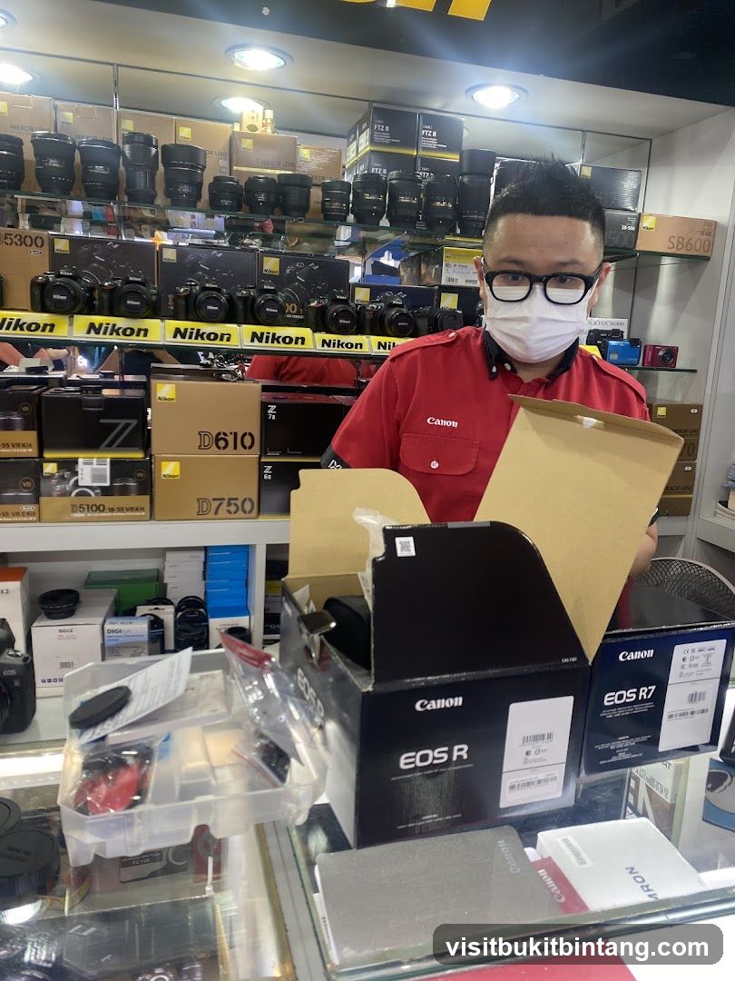 Camera Store Interior