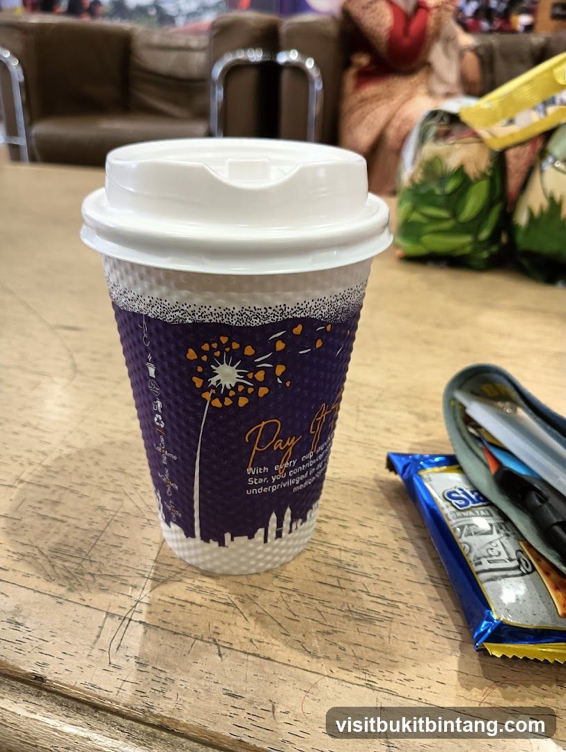 Coffee Cup and Snack