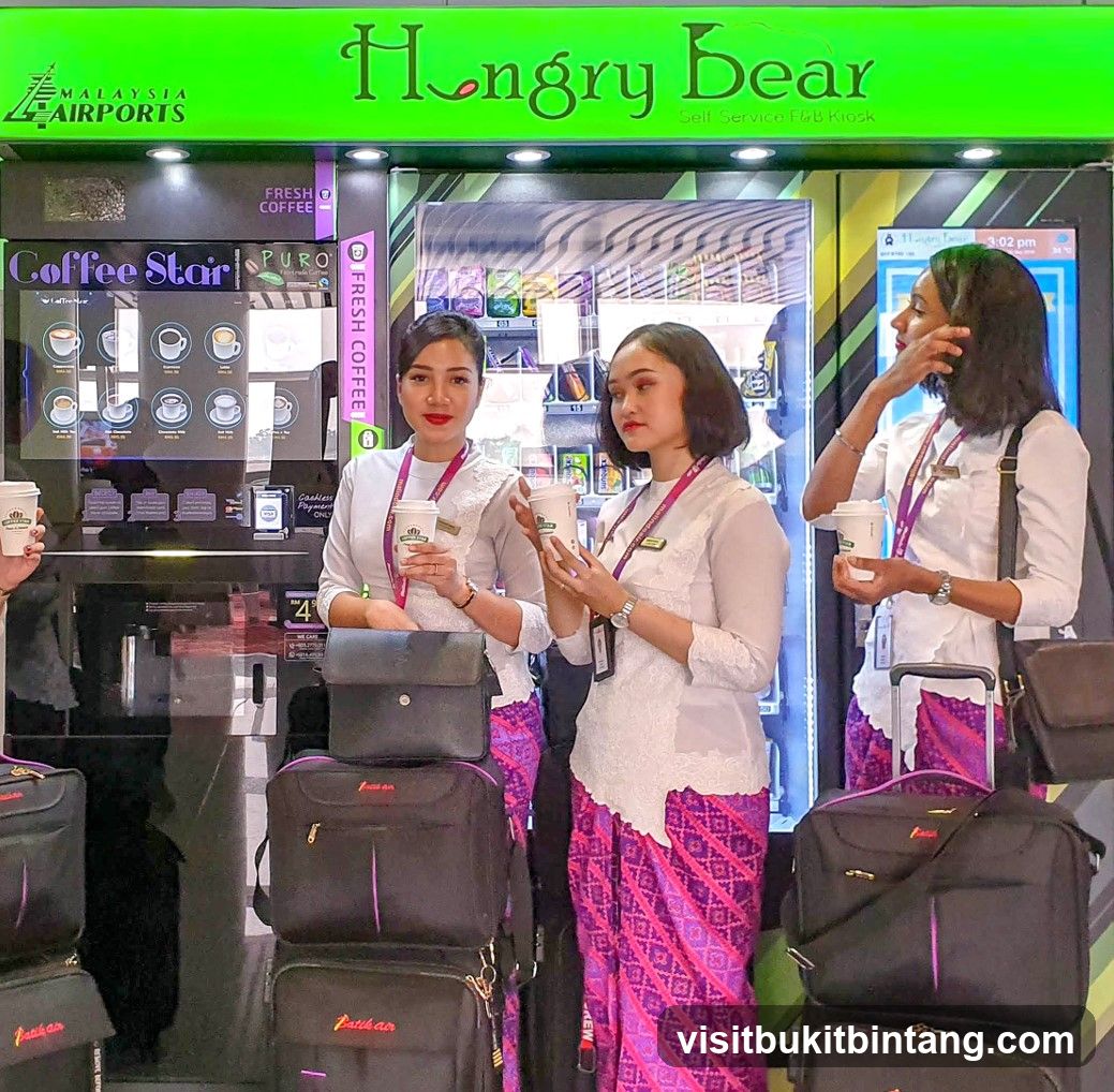 Hungry Bear Self Service F&B Kiosk