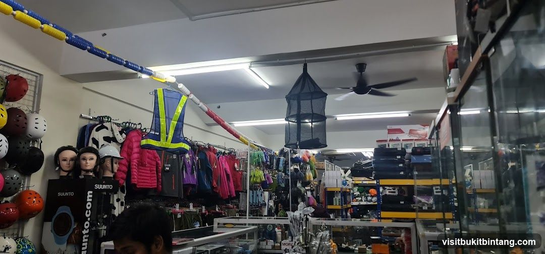 Sporting Goods Store Interior