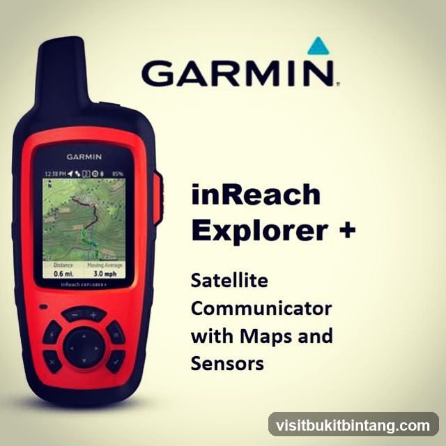 Garmin inReach Explorer + Advertisement
