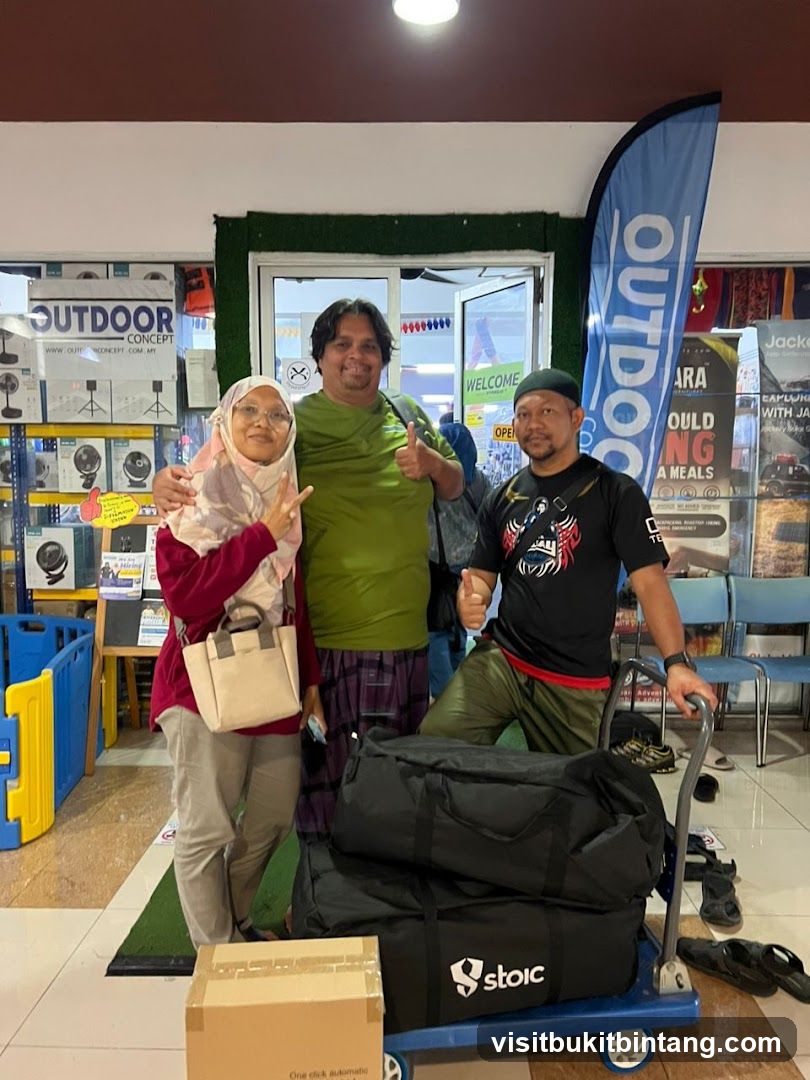 People with Outdoor Gear
