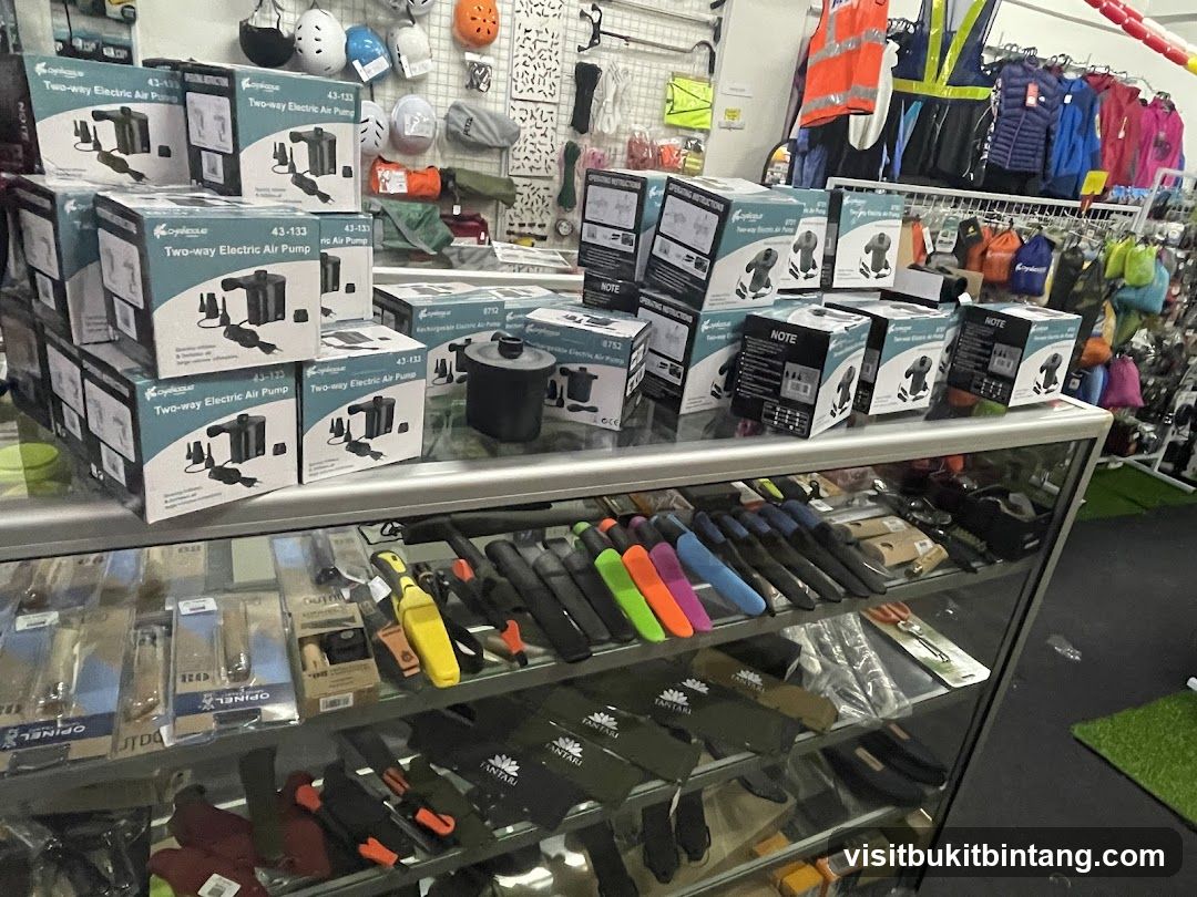 Outdoor Gear Store Display