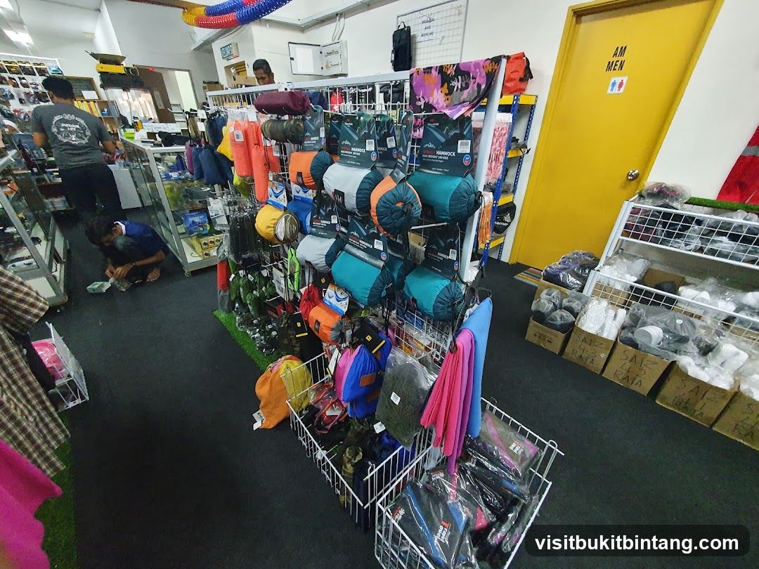 Outdoor Gear Store Interior