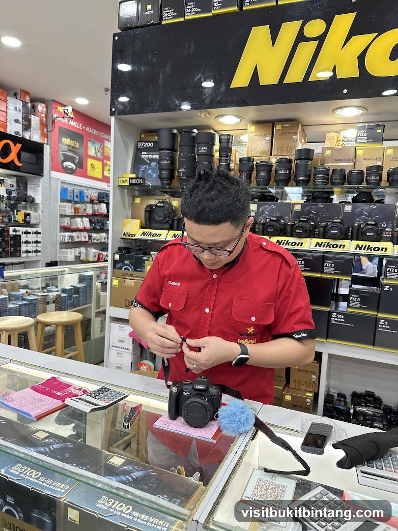 Nikon Camera Store Interior