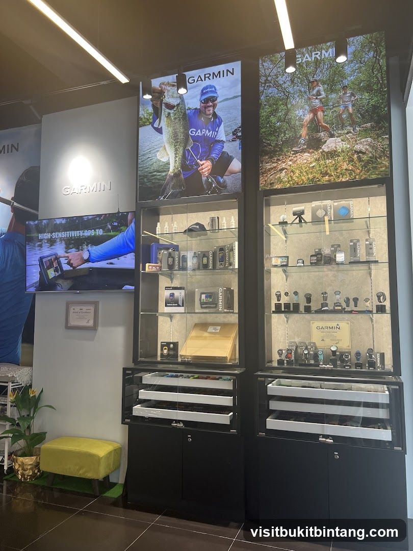 Garmin Store Interior Display