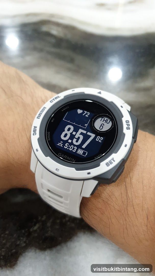 Garmin Watch Display