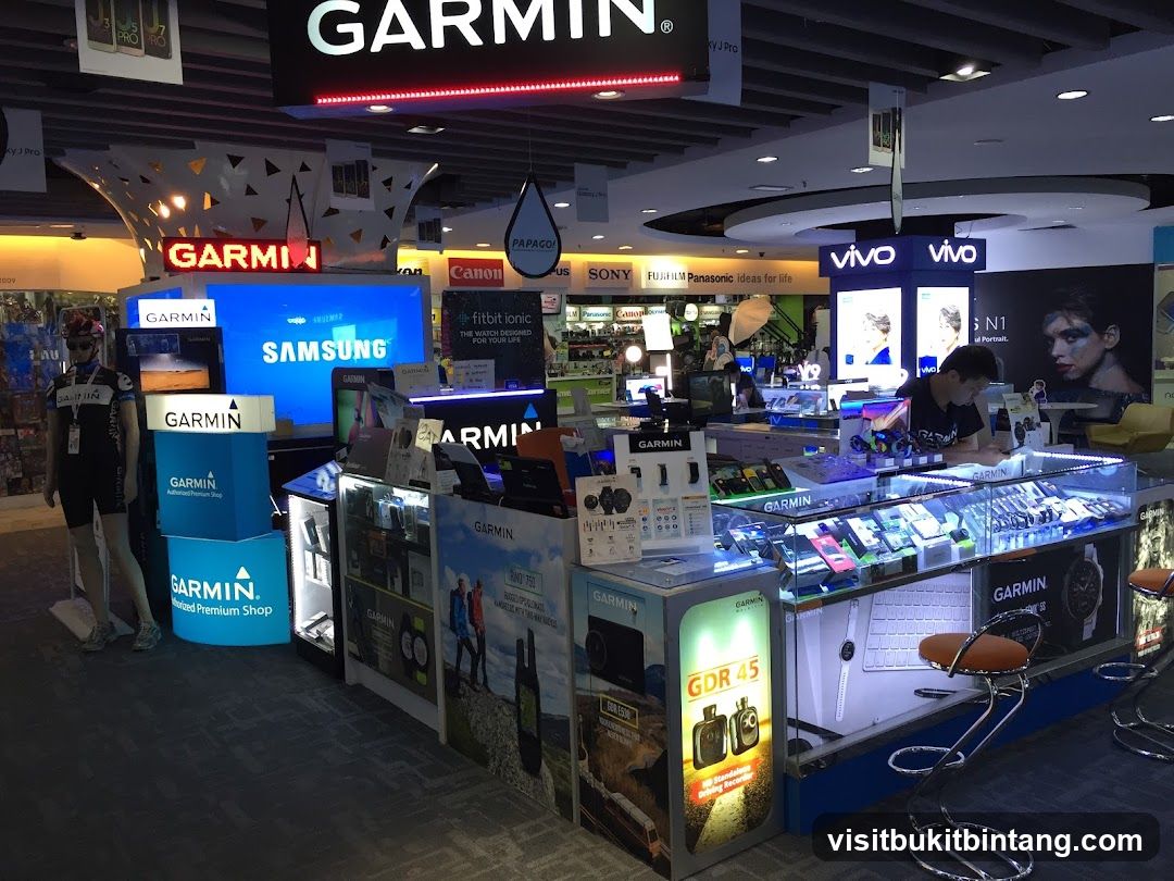Garmin Electronics Store Interior