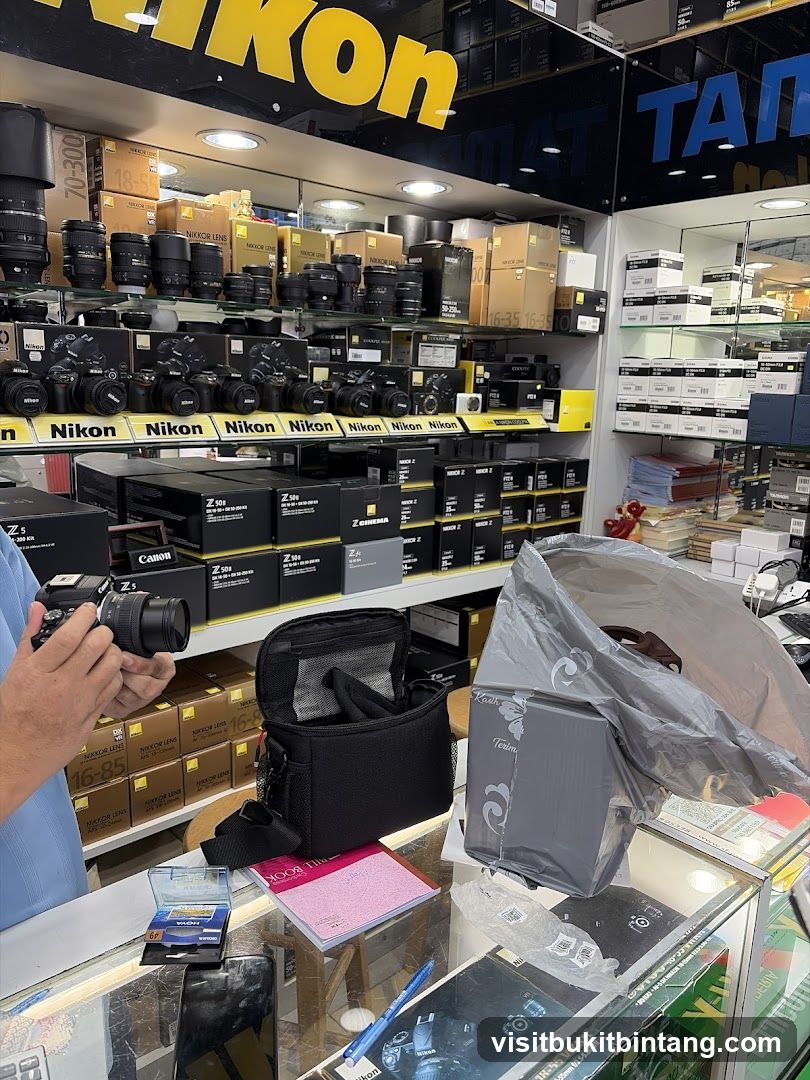 Camera Store Interior