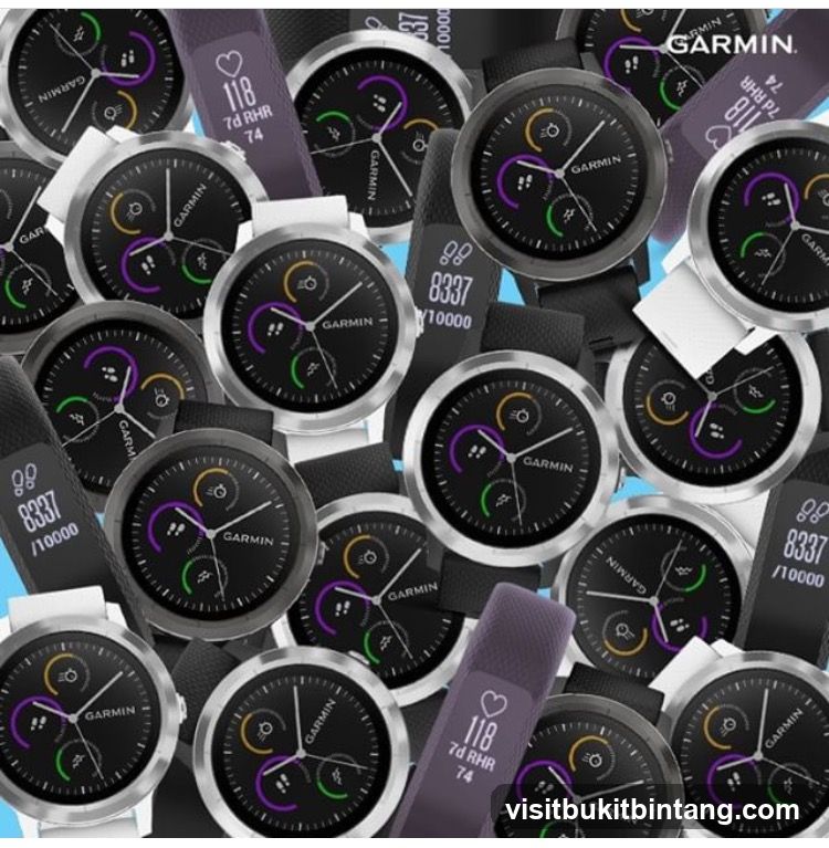 Garmin Smartwatch Collection Display