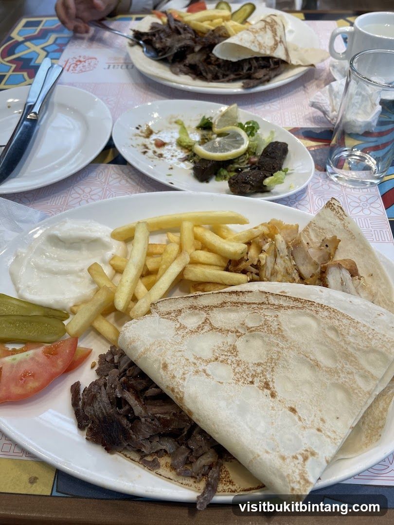 Meze and Gyro Meal