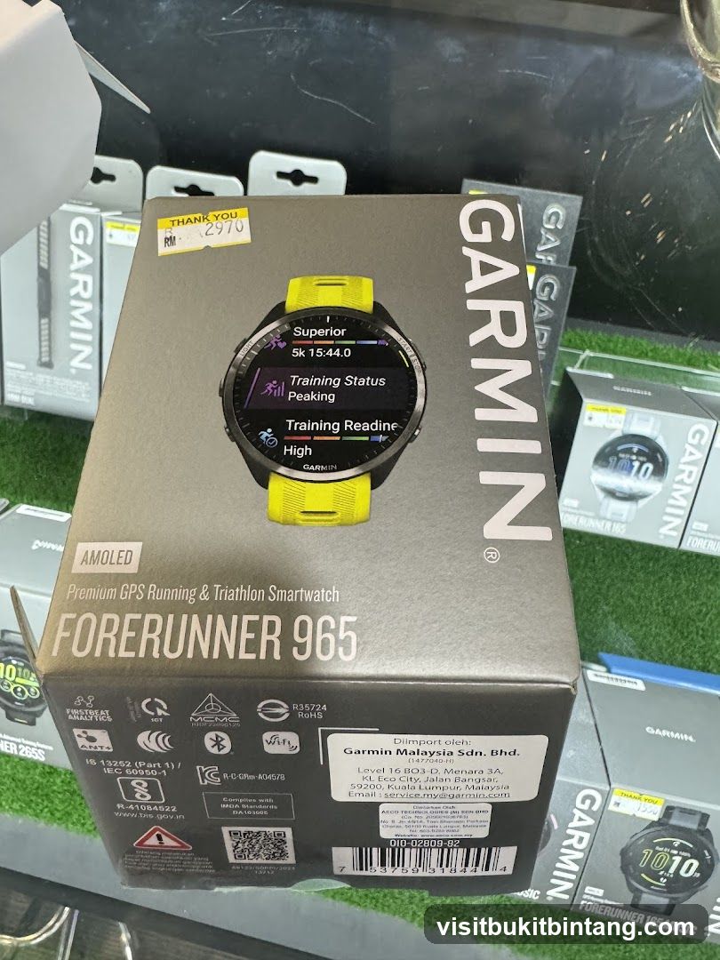 Garmin Forerunner 965 Box Display