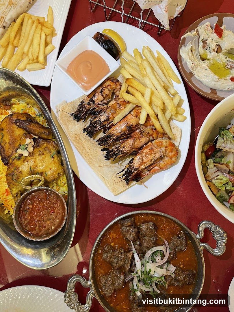 Shrimp and Fries Platter with Curry Dish