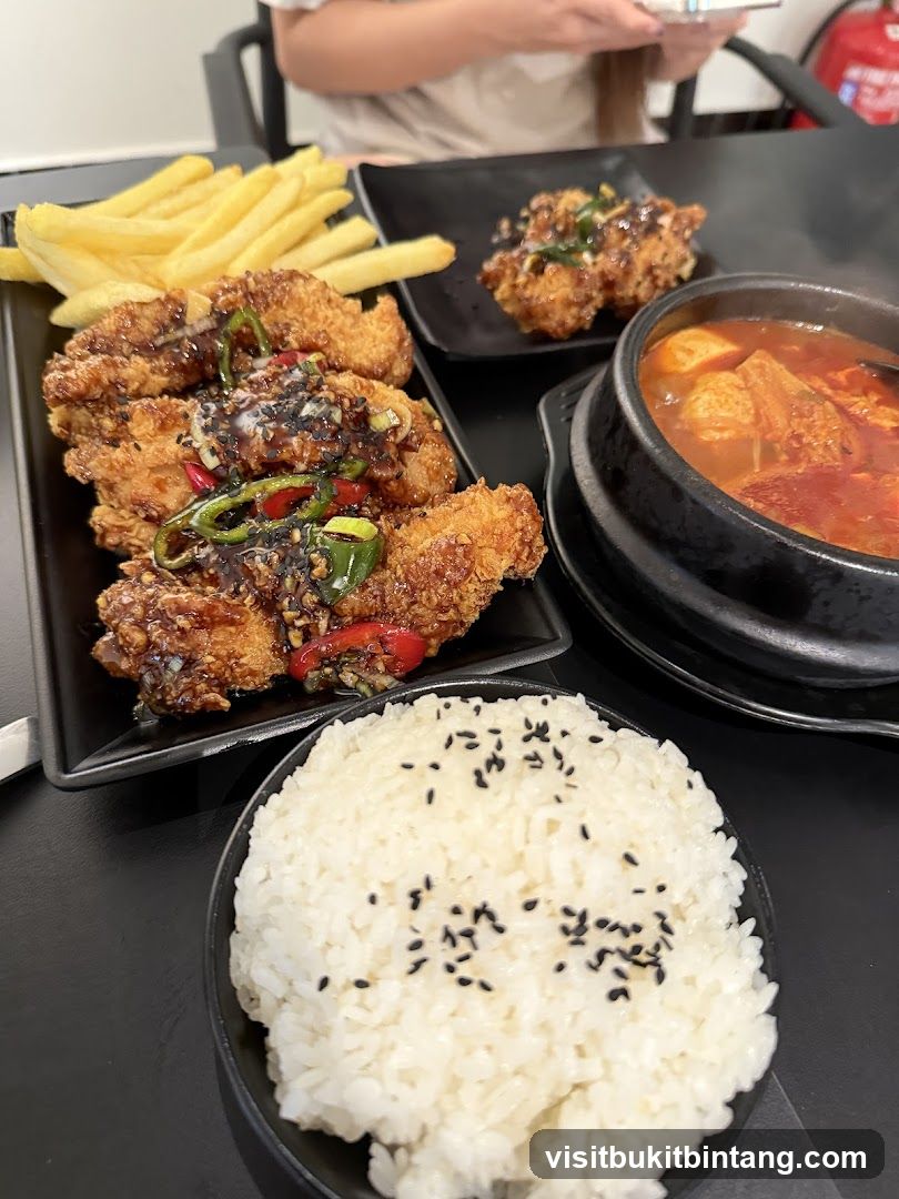 Korean Fried Chicken and Stew