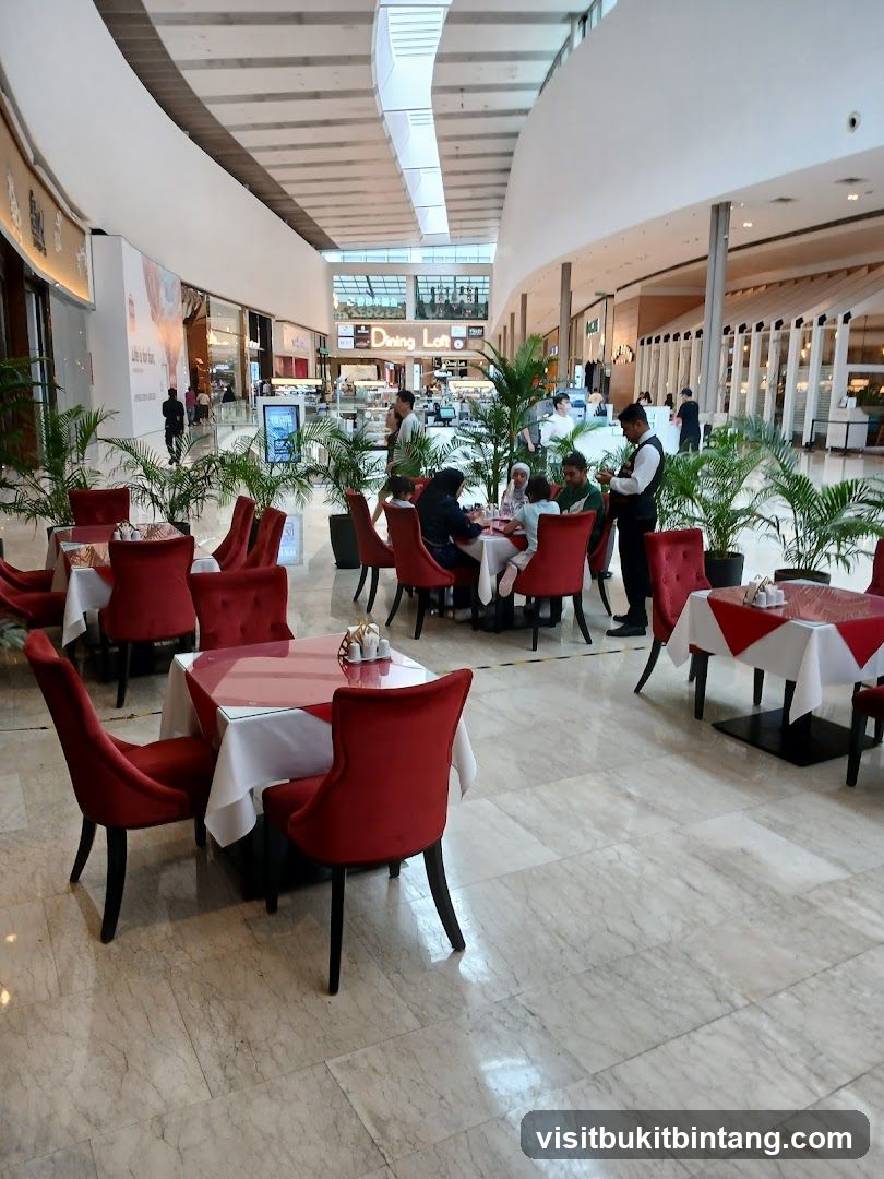 Dining Area in Mall