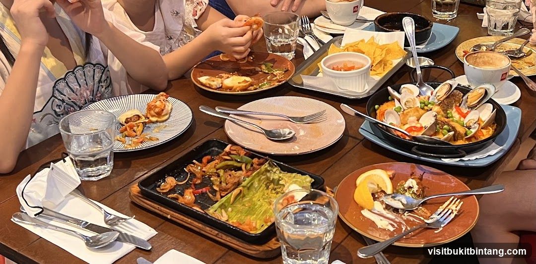 Group Dining at Restaurant