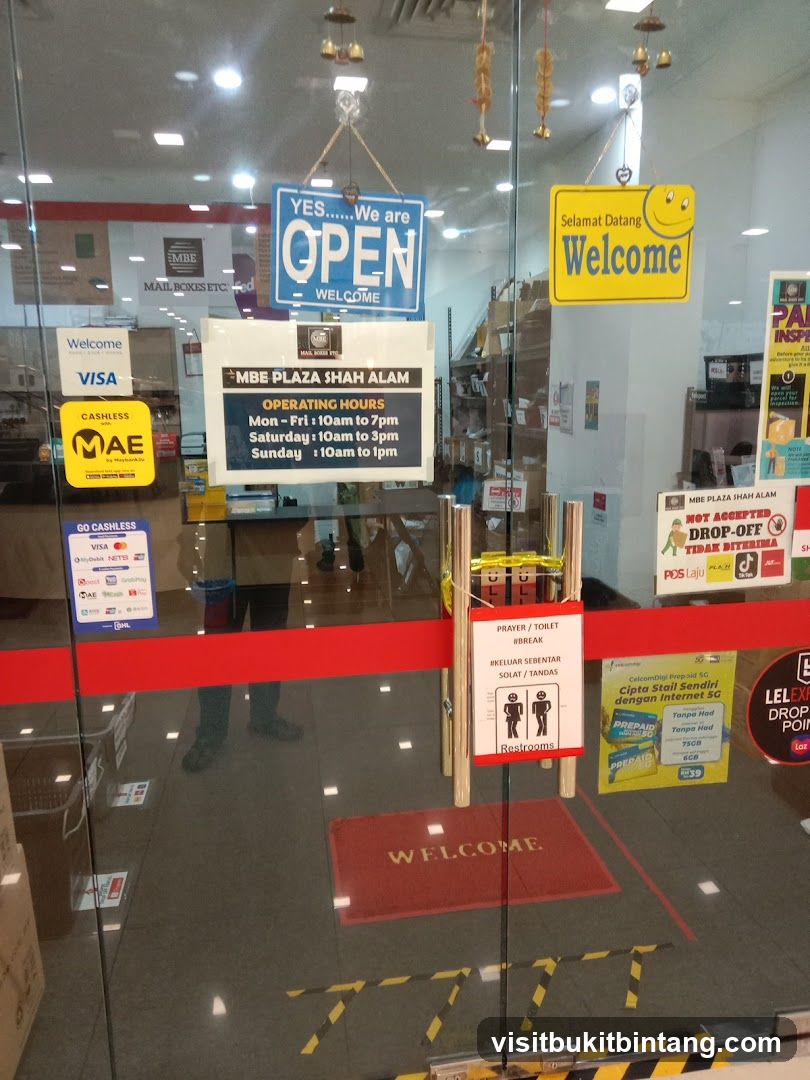 Mail Boxes Etc. (MBE) Plaza Shah Alam