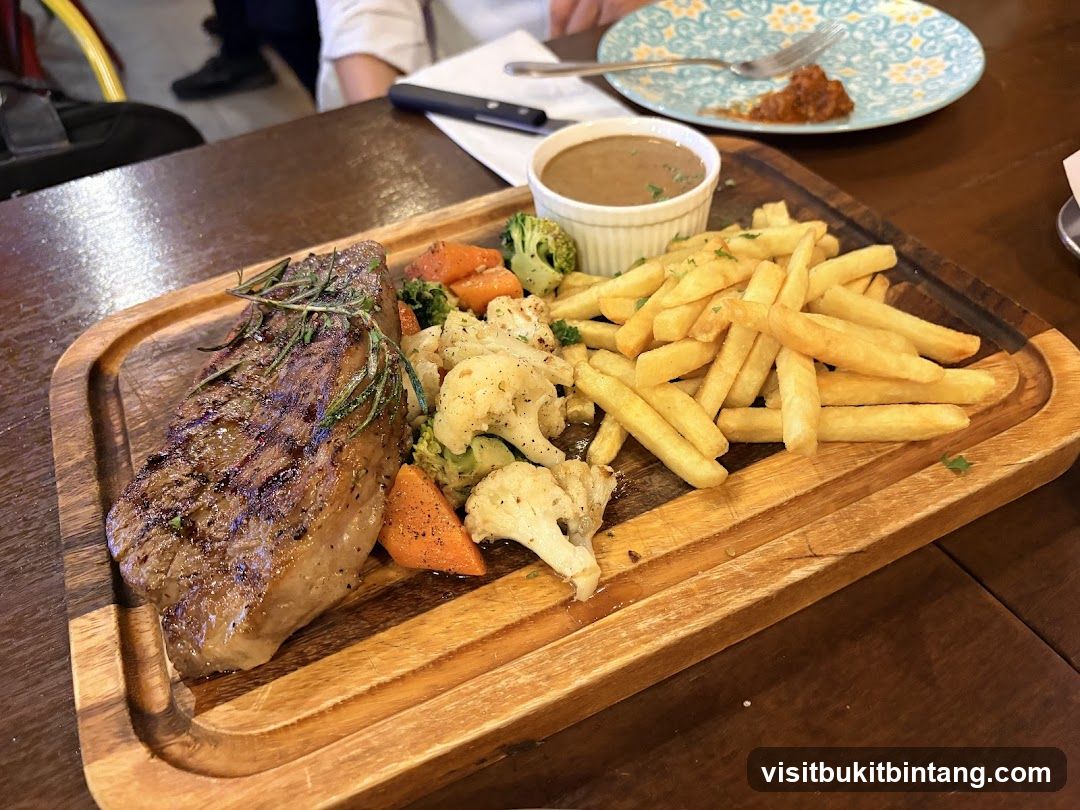 Steak and Fries Platter