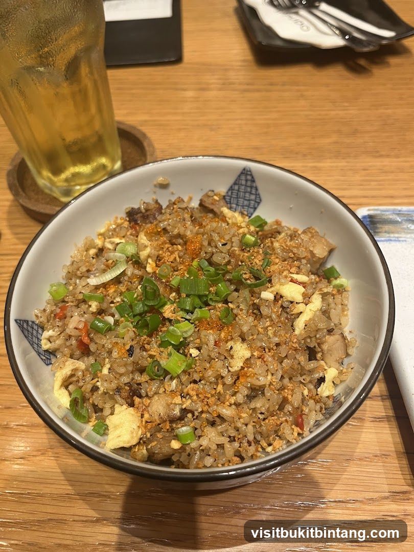 Fried Rice Bowl with Beer
