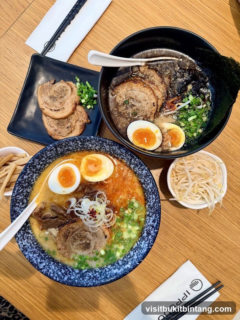 Ramen Meal Spread