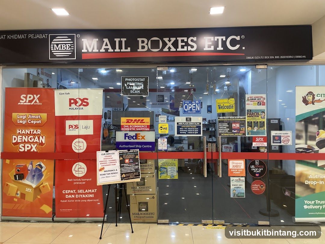 Mail Boxes Etc. (MBE) Plaza Shah Alam
