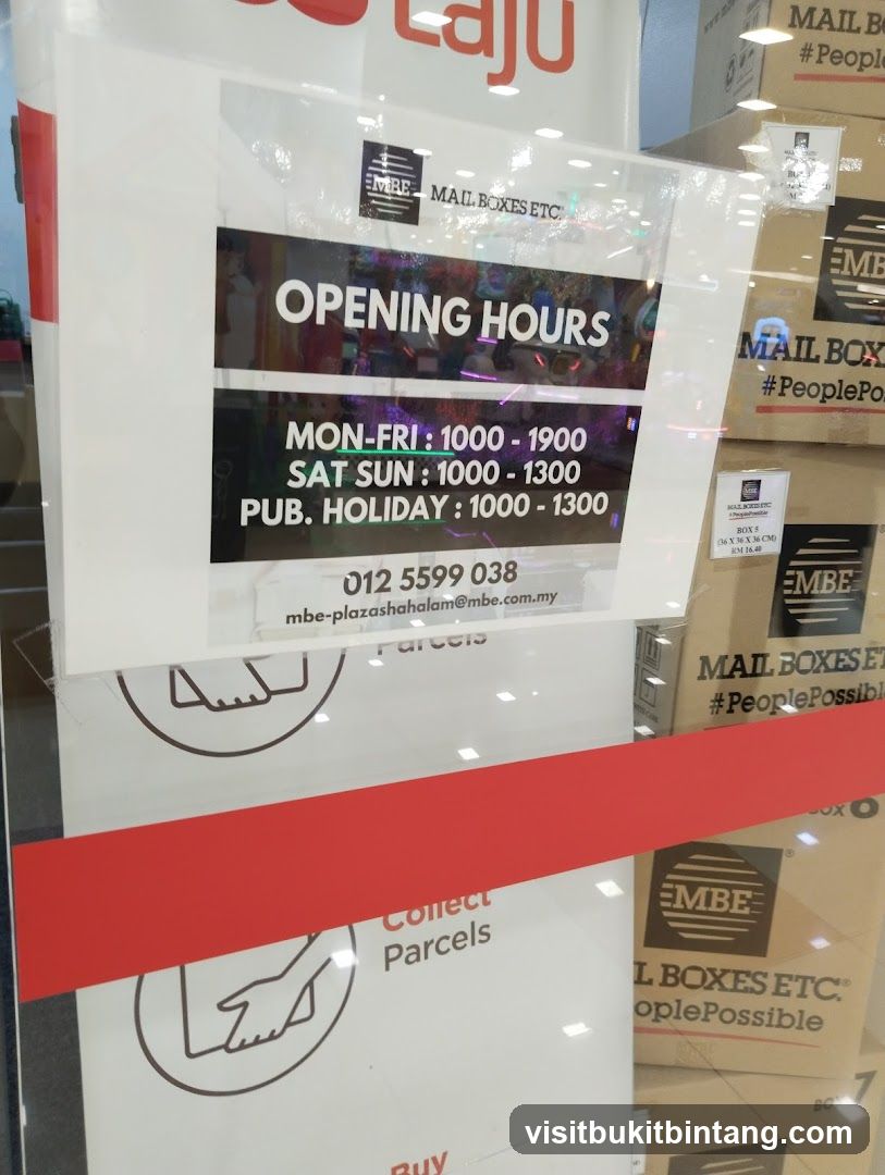 Mail Boxes Etc. (MBE) Plaza Shah Alam