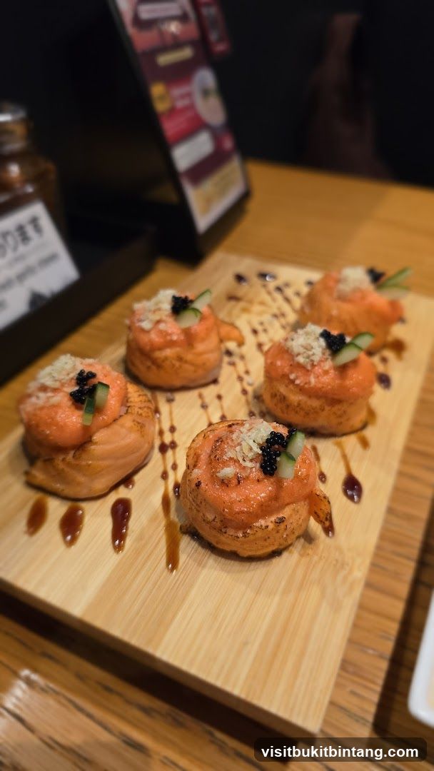 Salmon Croquettes with Caviar