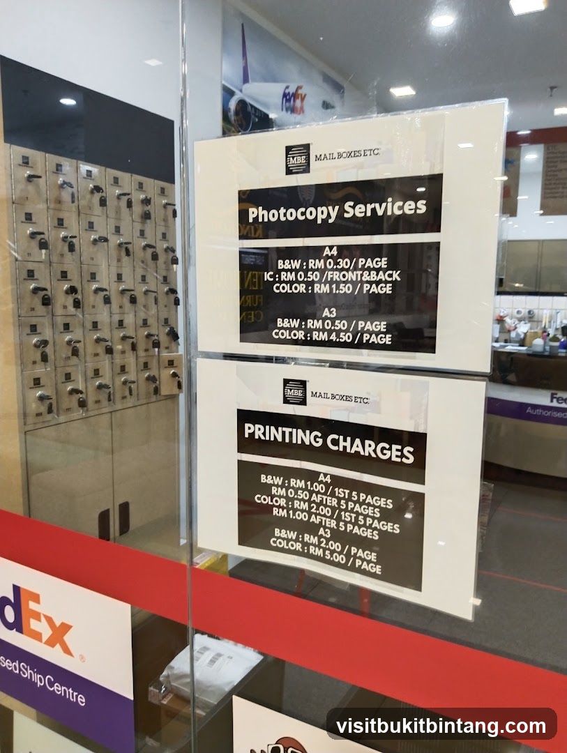 MBE Mail Boxes Etc. Photocopy and Printing Services