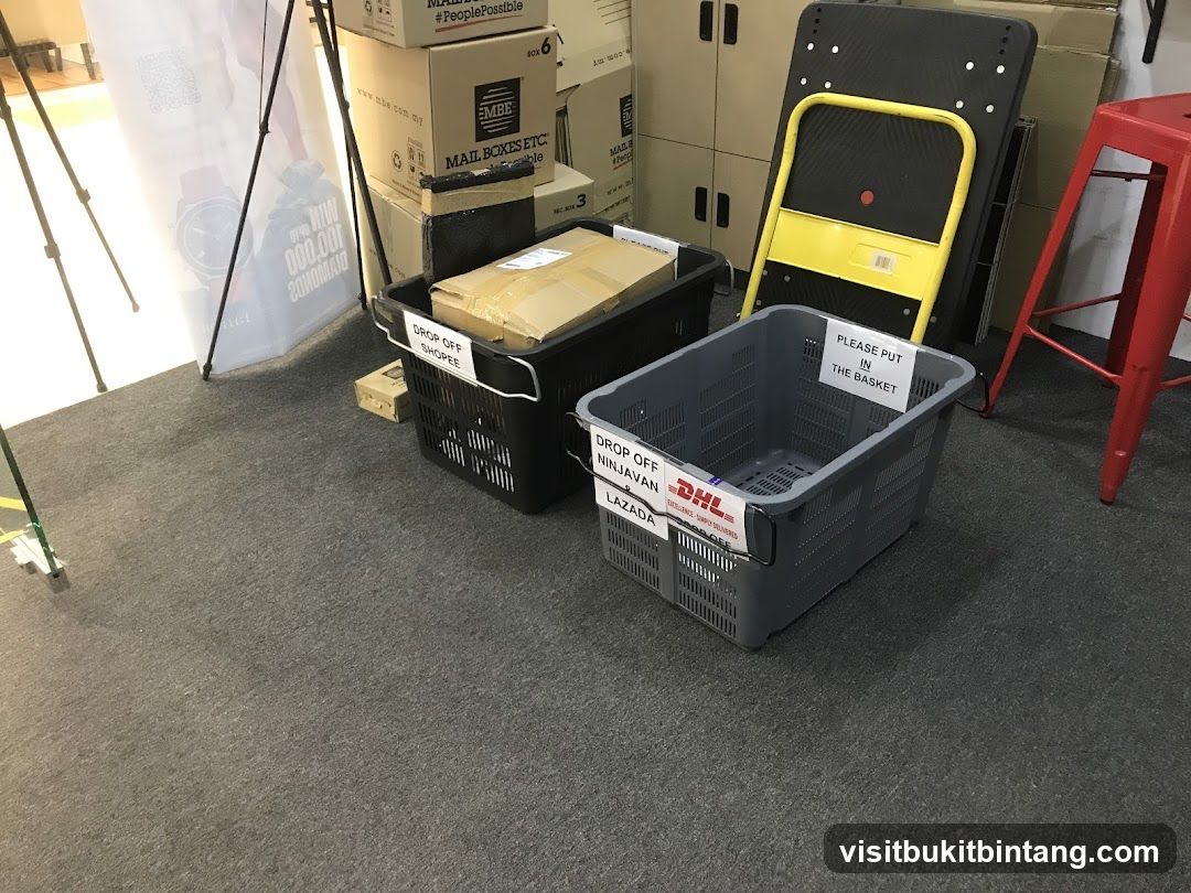 Package Drop-off Baskets