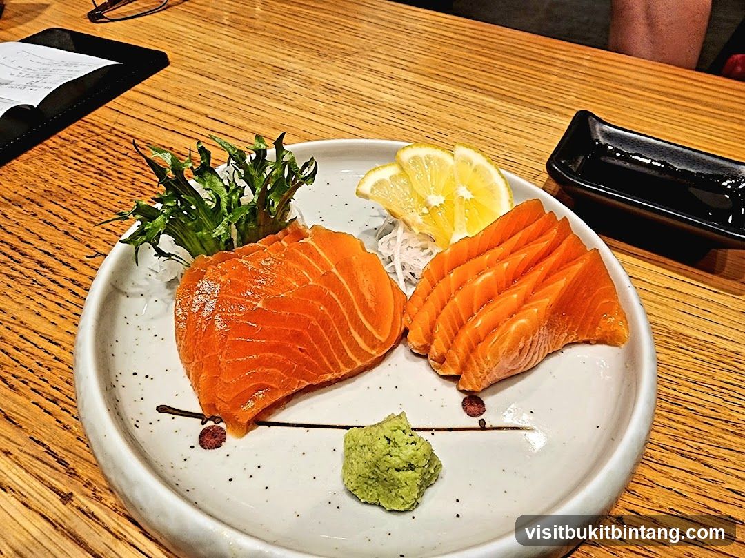 Salmon Sashimi Platter