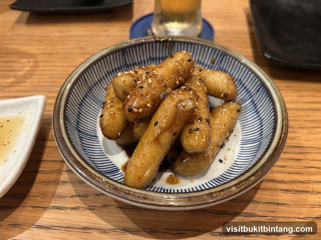Sauced Tofu with Sesame Seeds