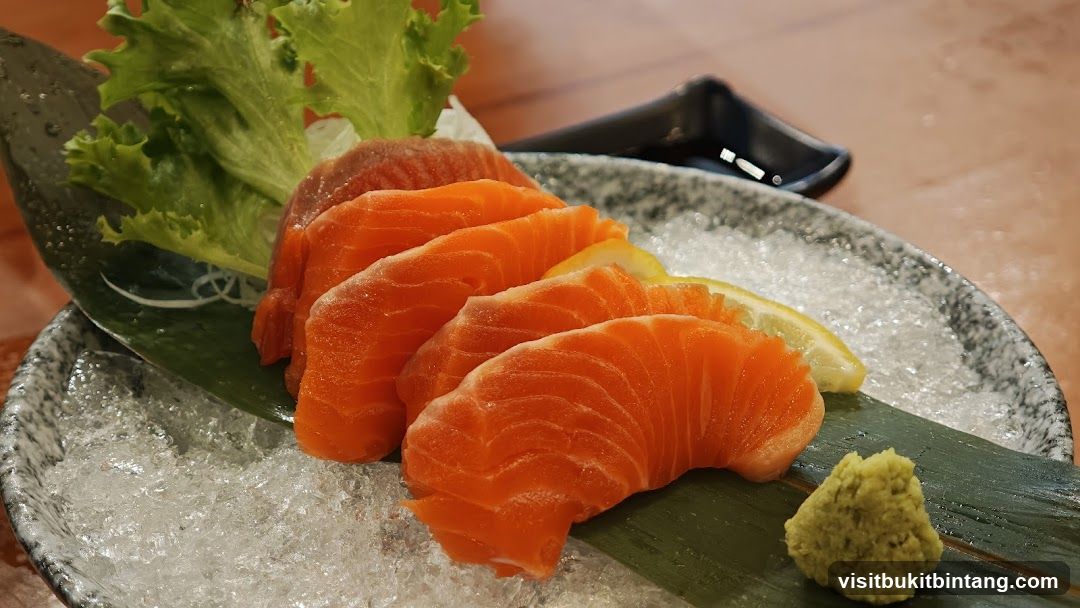 Sashimi Platter with Salmon
