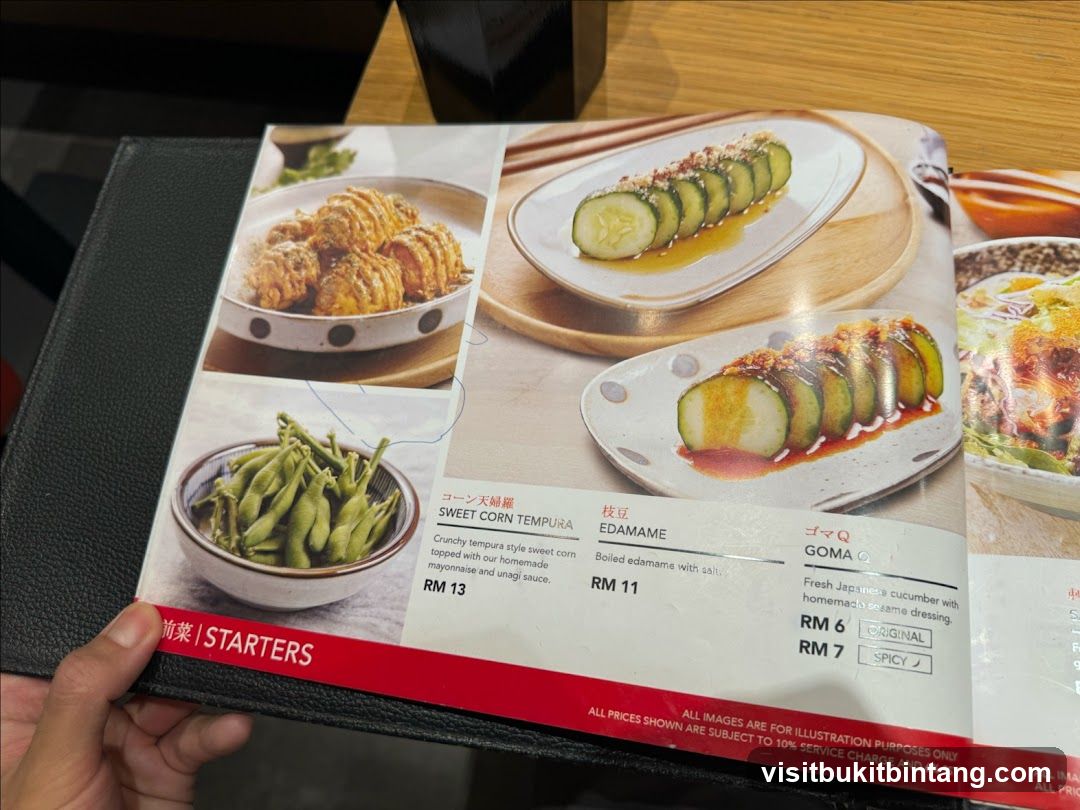 Restaurant Menu Page