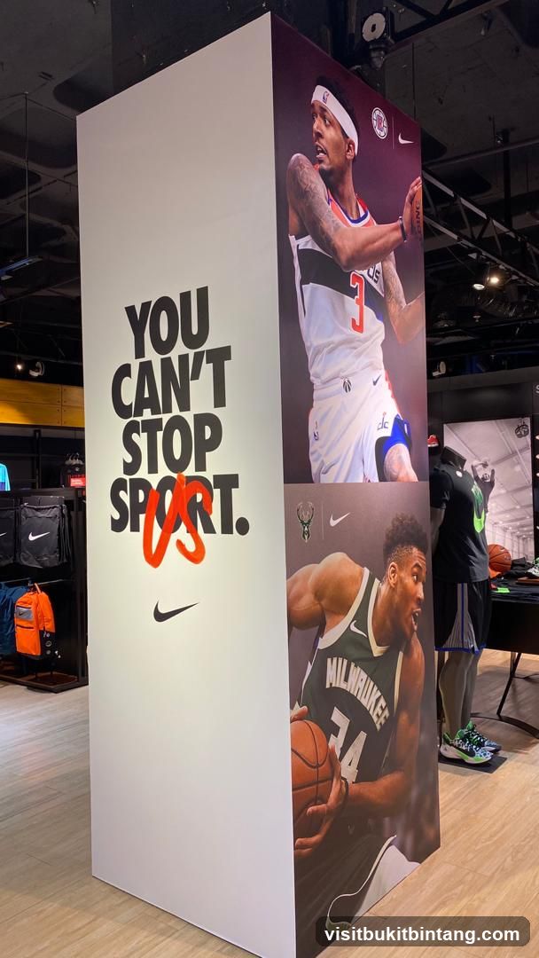 Nike Store Interior Display