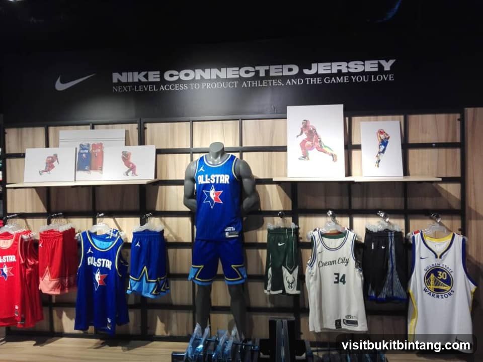 Nike Connected Jersey Display