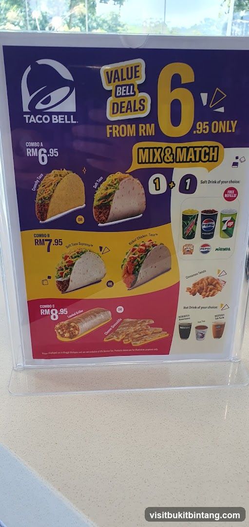 Taco Bell Value Bell Deals