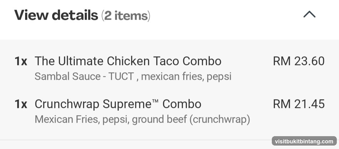 Order Details