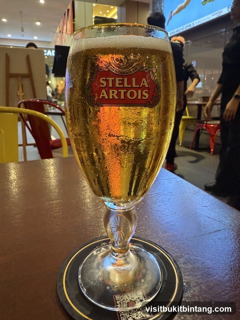 Stella Artois Beer Glass