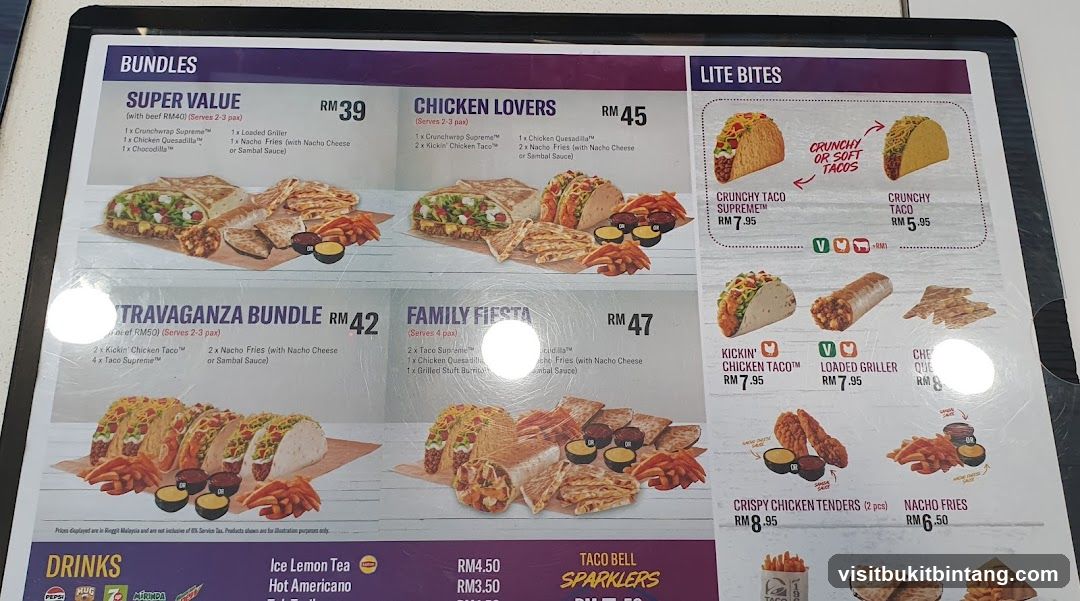 Taco Bell Menu