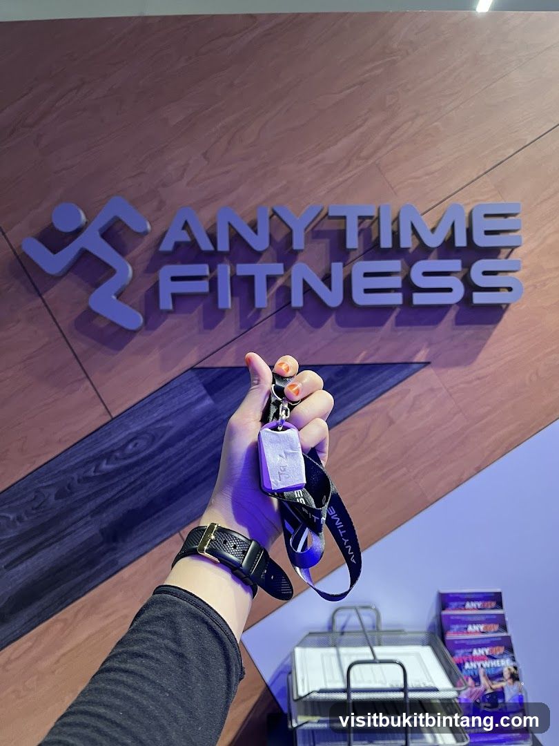 Anytime Fitness Logo and Keys