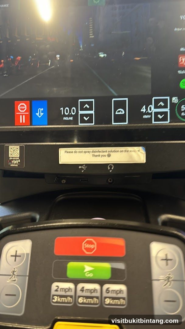 Treadmill Console