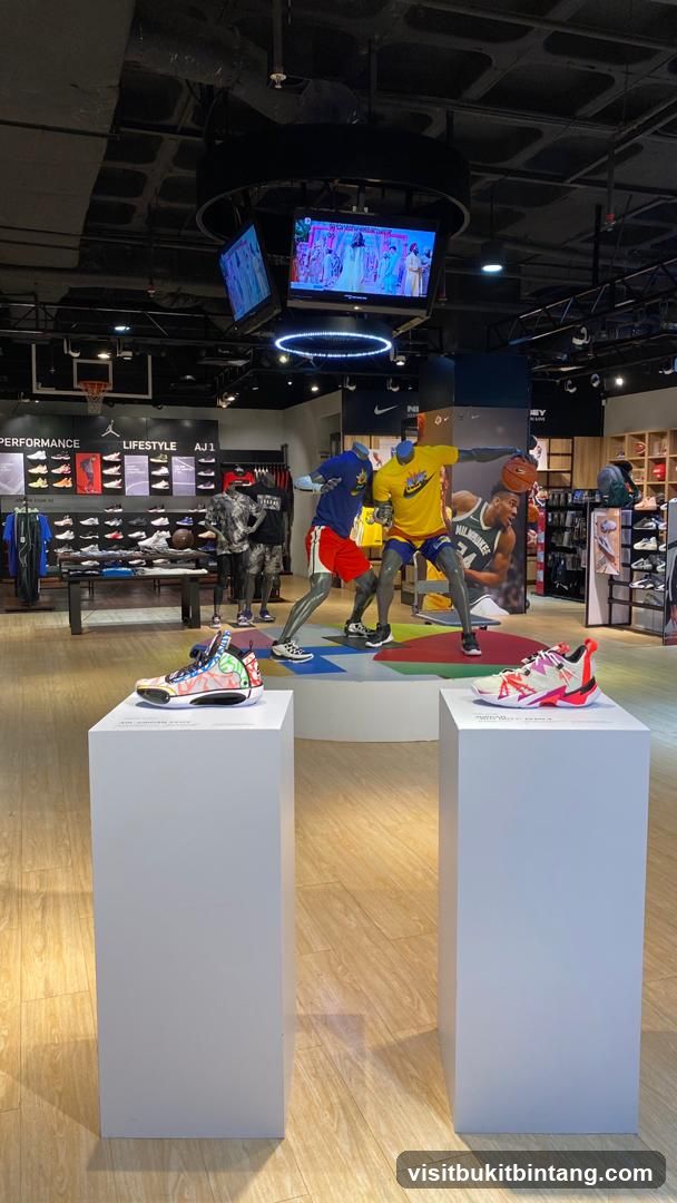 Nike Store Interior Display