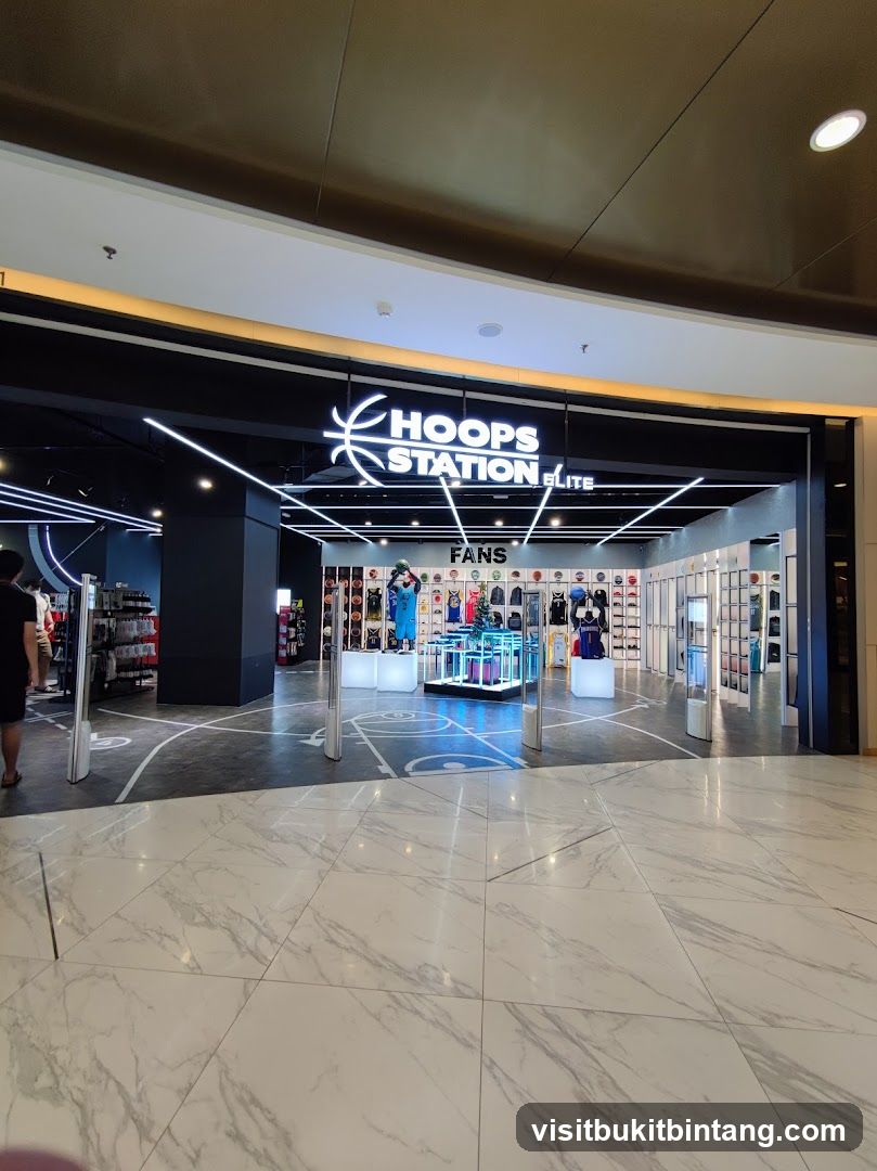 Hoop Station Elite Store Interior